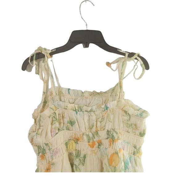 Forever 21 Floral Print Tie-Strap Mini Dress Size VARIOUS - Picture 9 of 10